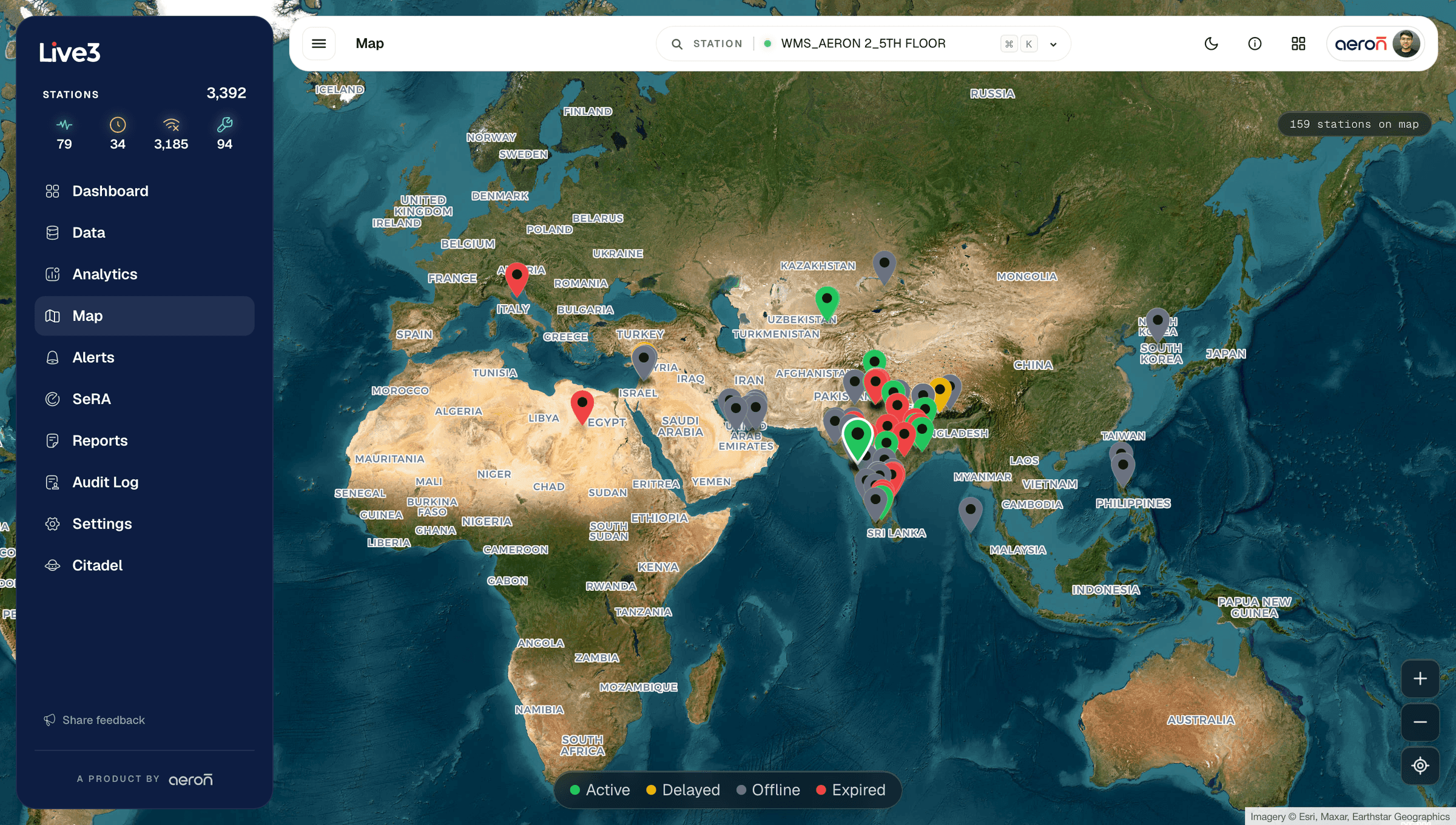 Live Fleet Map