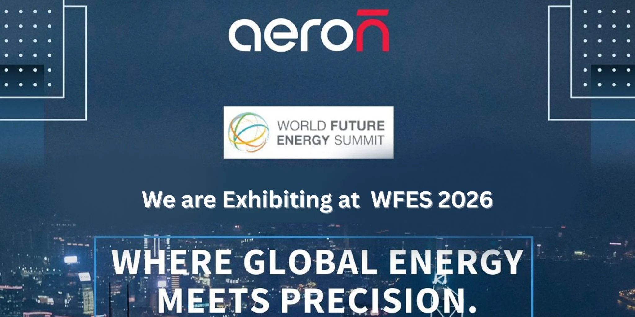 Aeron Systems at World Future Energy Summit 2026