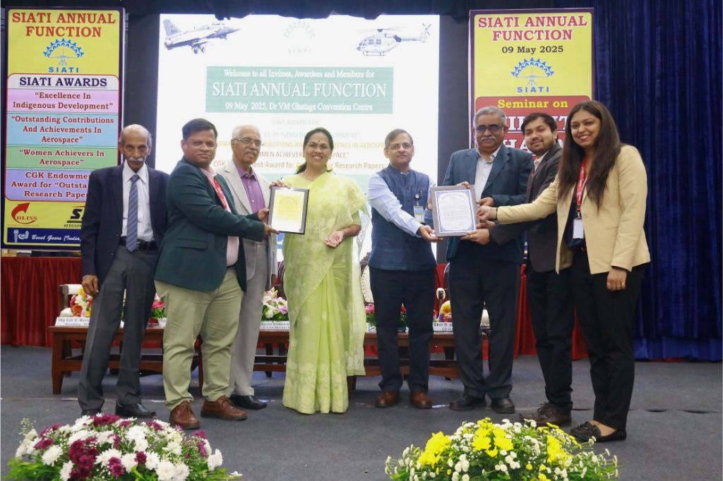 Aeron Systems Honoured for Indias First Indigenous AHRS for Fighter Aircraft